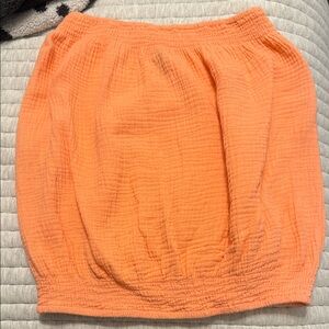 bobi Vibrant Orange tube top
